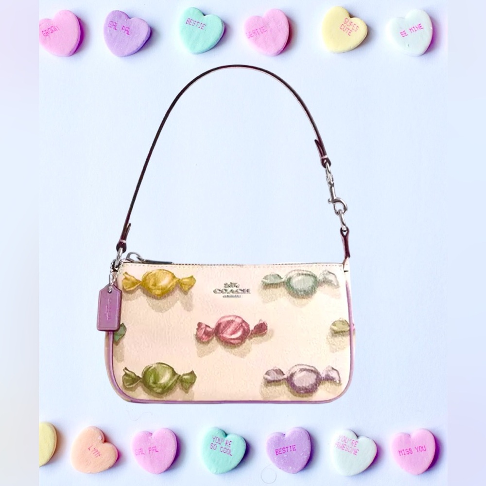 Coach Candy Print Shoulder Bag - Picture 3 of 3